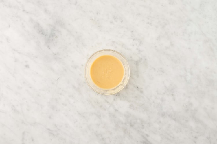 Prep and make tahini dressing