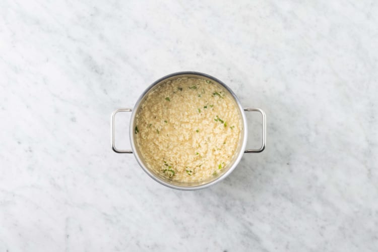 Risotto vollenden