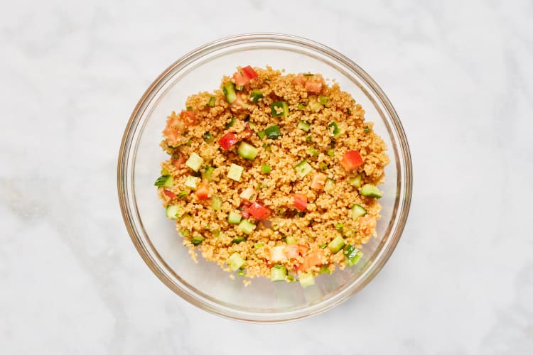 Make Bulgur Salad