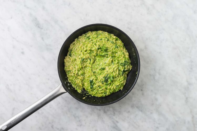 Apprêter le risotto