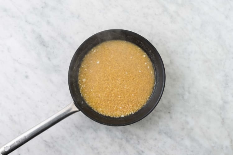 Préparer le risotto