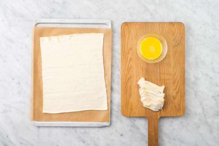 Prep puff pastry