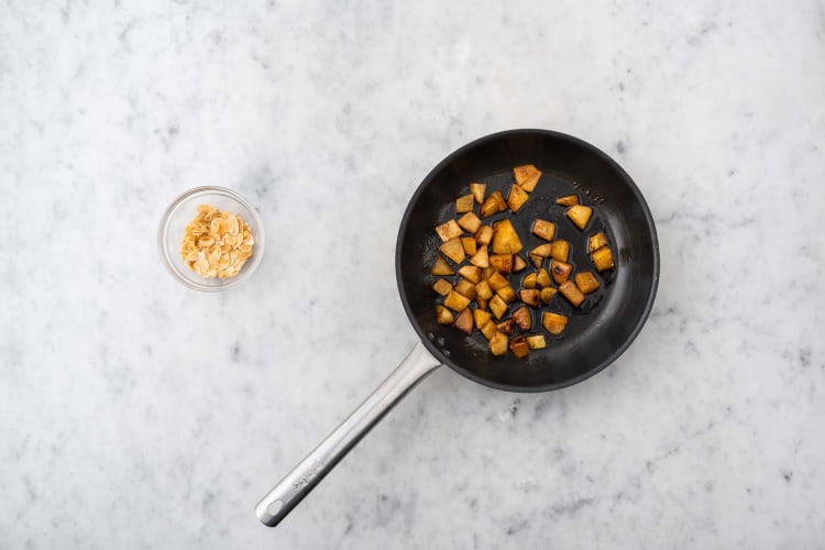 Caraméliser la poire