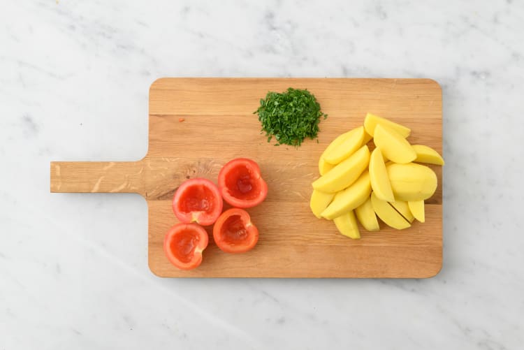 Preparare gli ingredienti