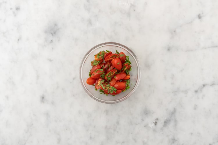 Parsley Tomato Salad