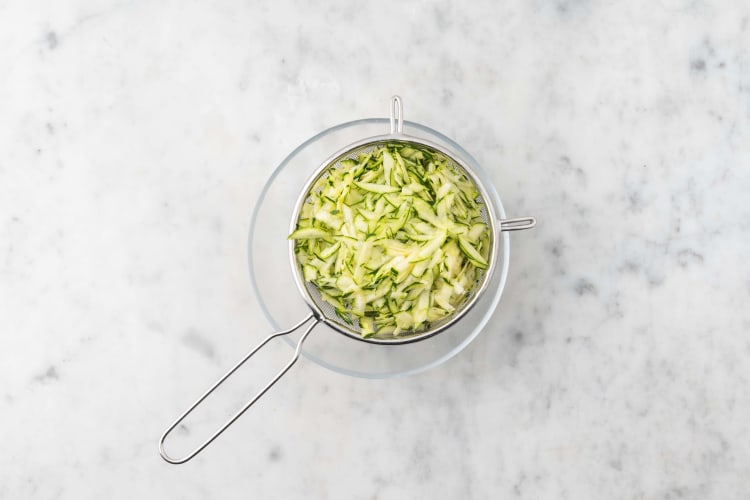 Prep zucchini