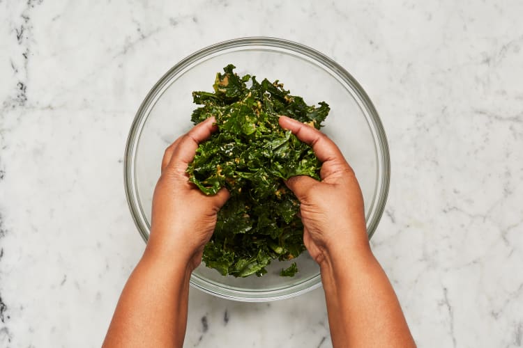 Massage & Toss Kale