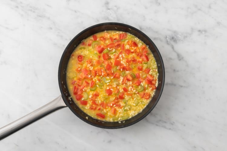 Risotto afmaken