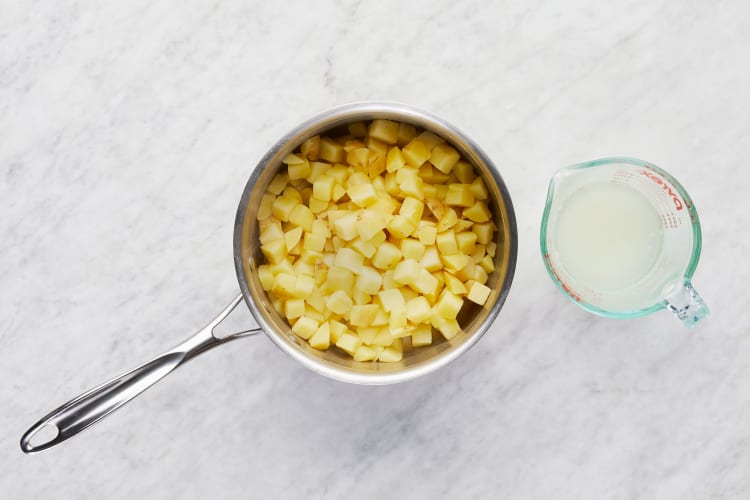 Start Prep & Cook Potatoes