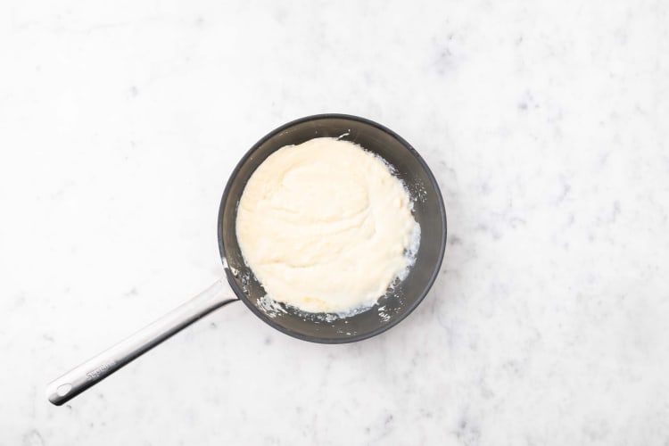 Prepara la bechamel