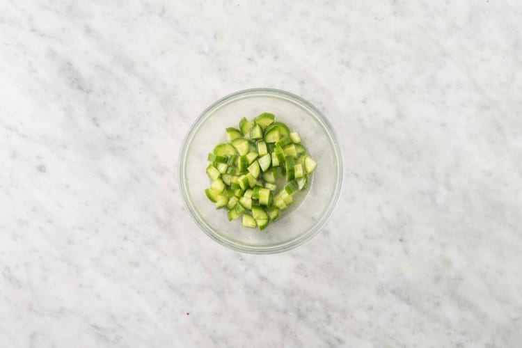 Make your Cucumber Salsa