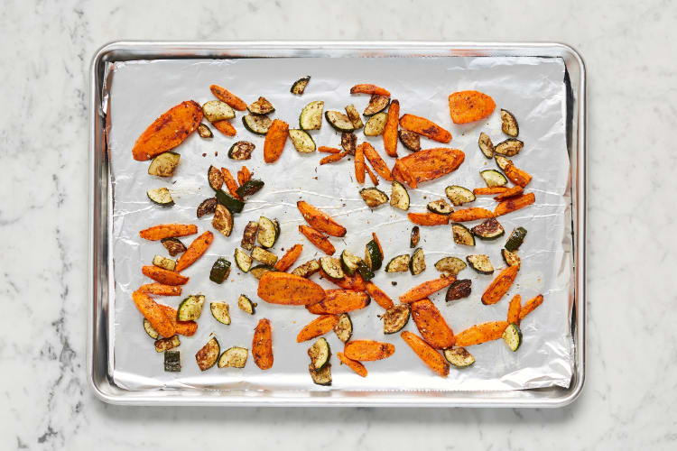 Start Prep & Roast Veggies