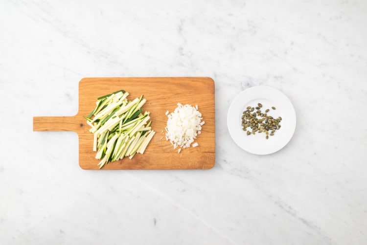 Preparare gli ingredienti