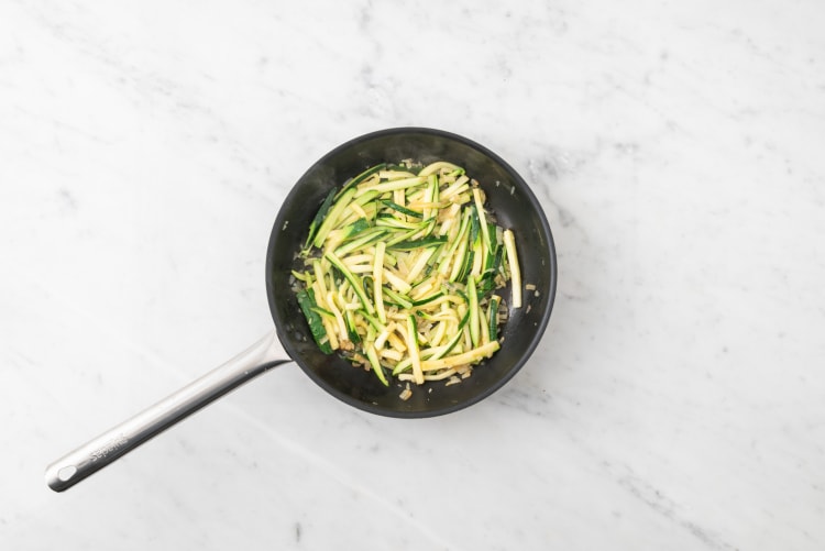 Soffriggere le zucchine