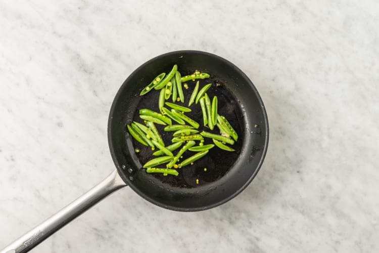 Stir-Fry the Sugar Snaps