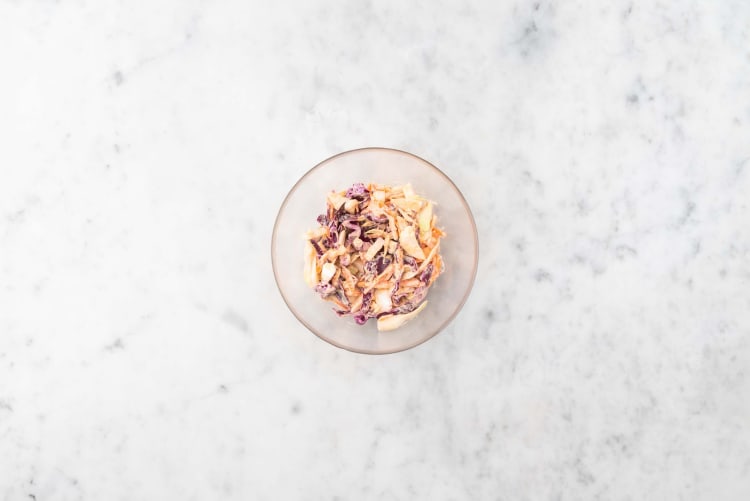 Salade voorbereiden