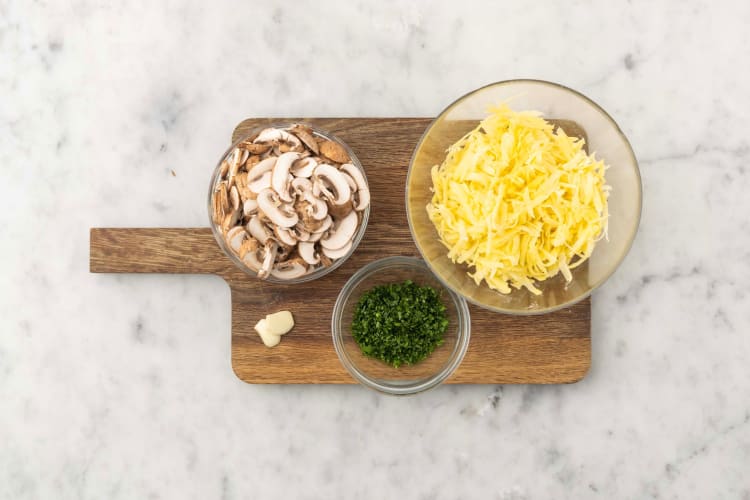 Preparare gli ingredienti