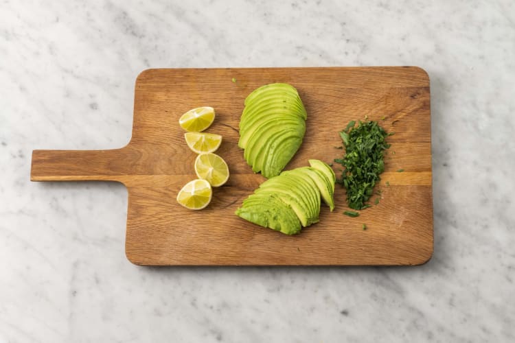 Tagliare gli ingredienti