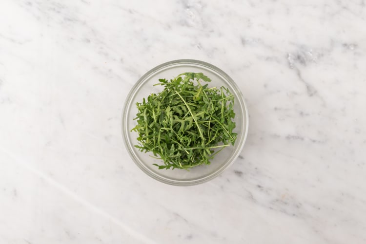 Förbered rucola