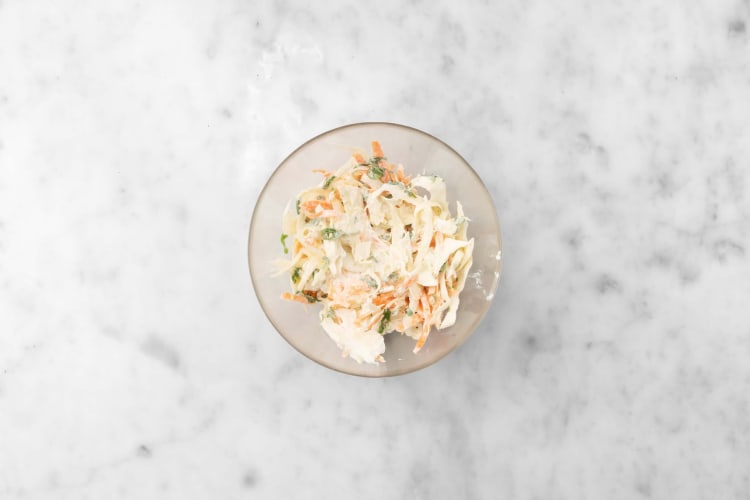 Coleslaw maken