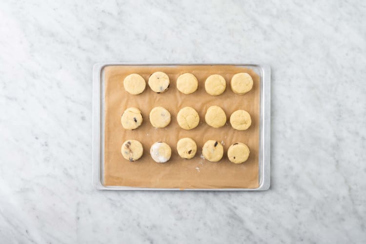 Cuire les scones