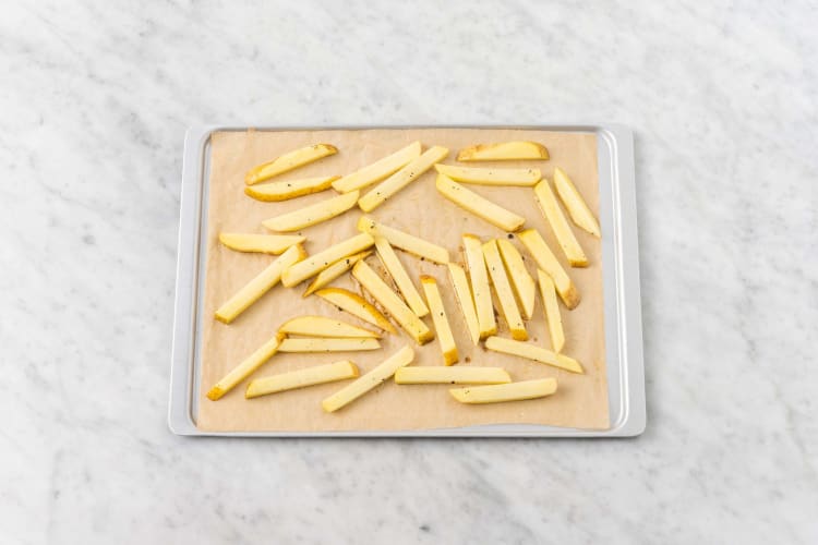 Préparer les frites