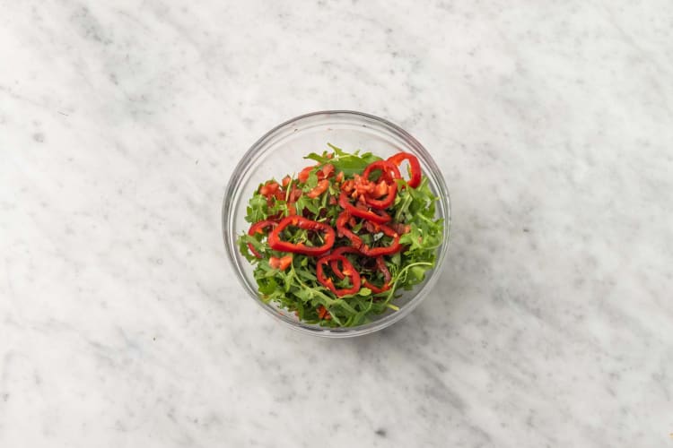 Préparer la salade