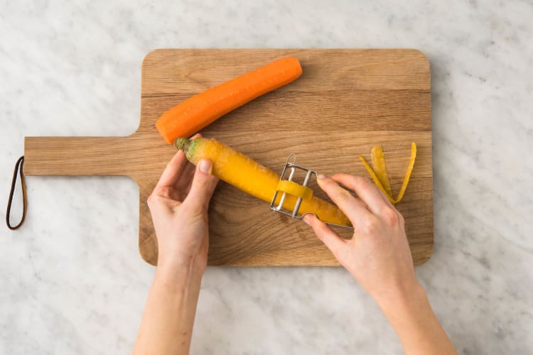 Préparer la carotte