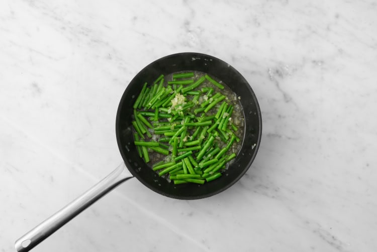 Cuire les haricots verts