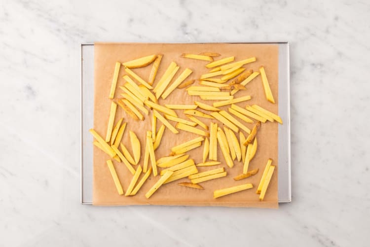 Cuire les frites
