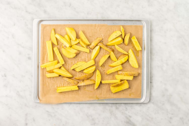 Préparer les frites