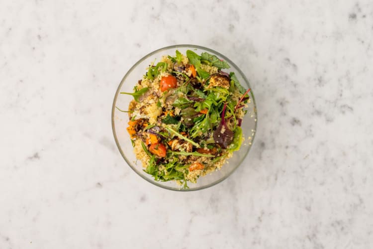 Apprêter la salade