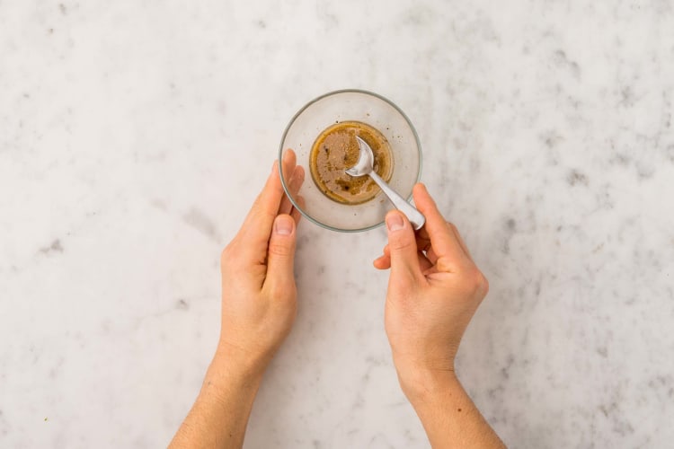 Préparer la vinaigrette