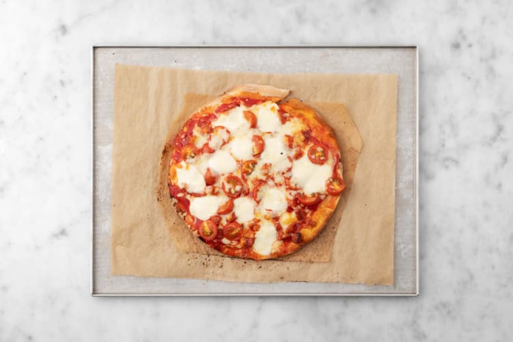 Hornea la pizza