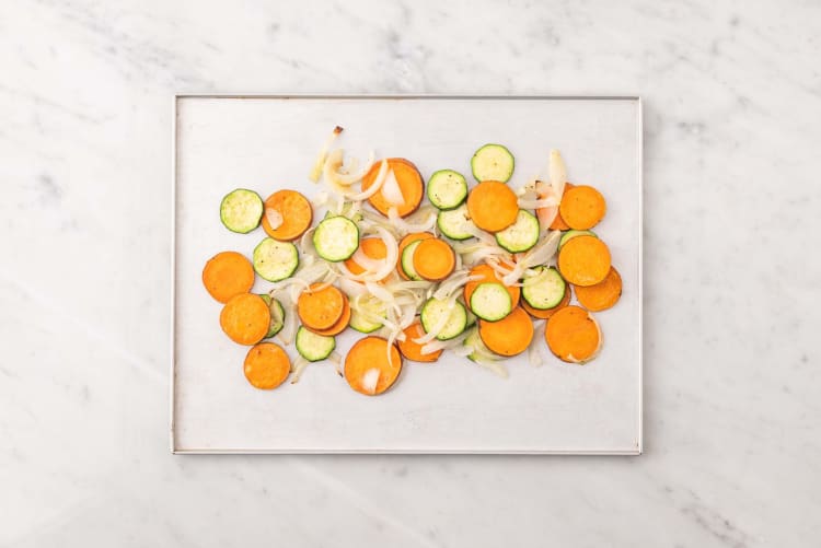 Commencer les légumes