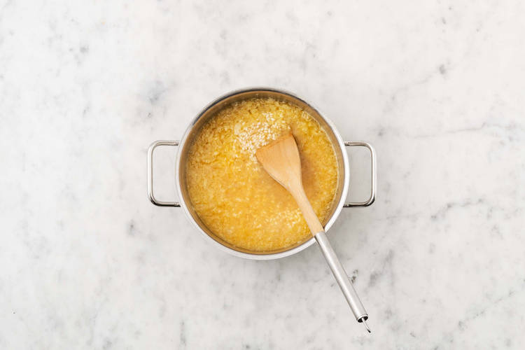 Risotto met garnalen en courgette Recept HelloFresh