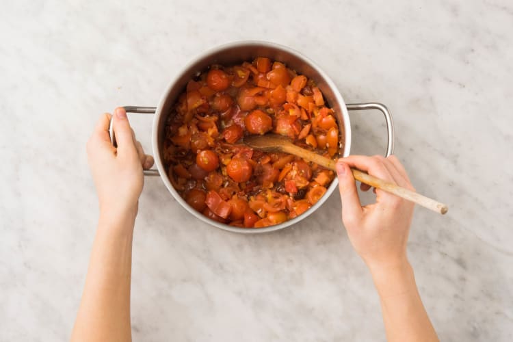 Tomaten koken