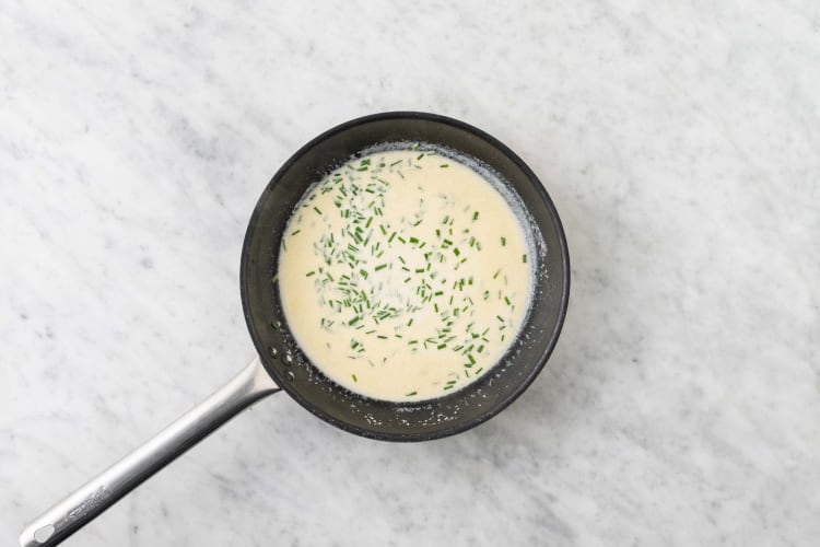 Creamy Chive Sauce Time