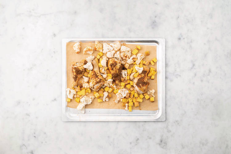 Double Masala Chicken Drumstick Traybake Recipe HelloFresh