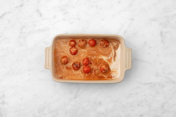Préparer la sauce