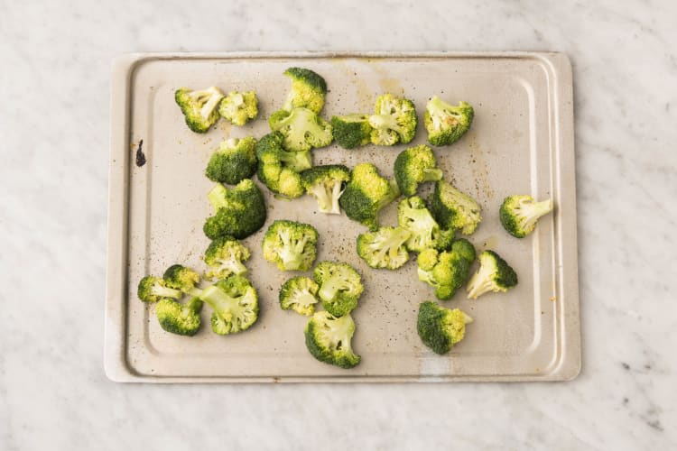 Prep and roast broccoli