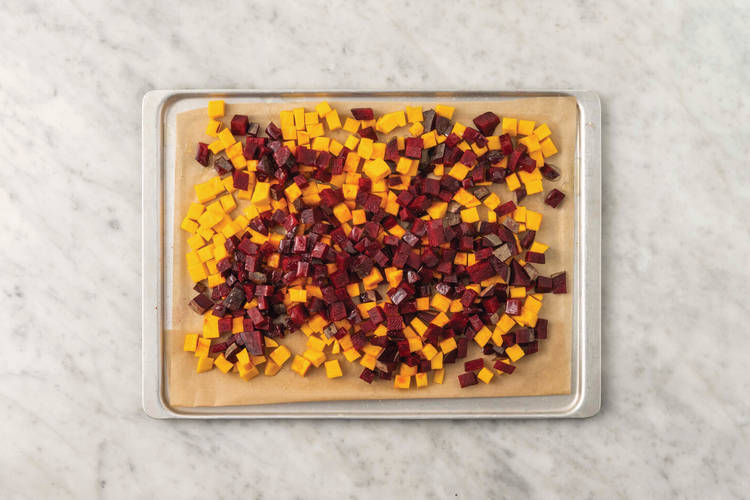 Easy Herbed Chicken & Roasted Pumpkin Recipe HelloFresh