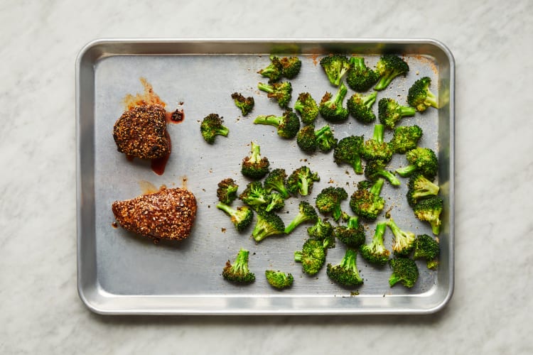 Roast Broccoli & Beef