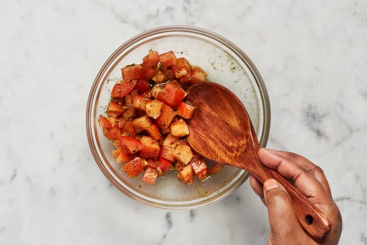 Marinate Tomatoes