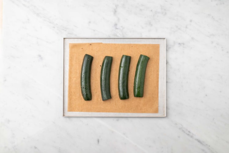 Cuire les courgettes