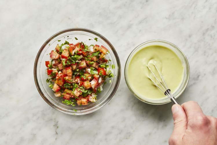 Make Salsa & Mix Guac