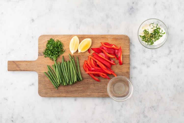 Prep and make sauce