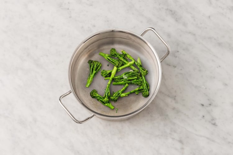 Cuire le broccolini