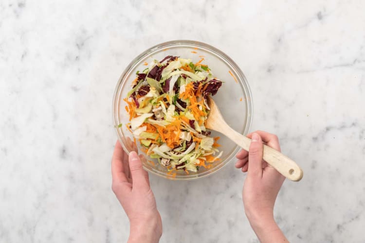 Assaisonner la salade