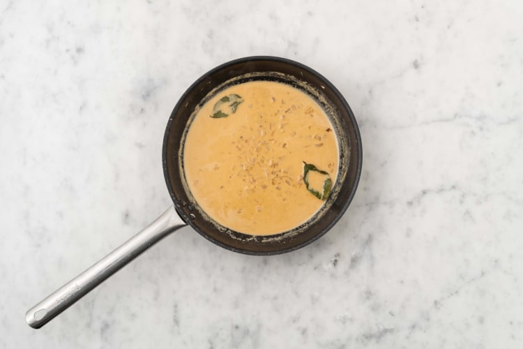 Préparer la sauce